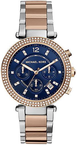 Women's Michael Kors Parker Chronograph Glitz Watch MK6141